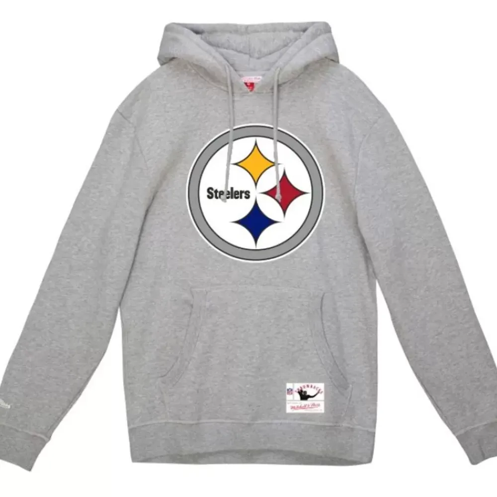 Apparel Mitchell & Ness Hoodies & Sweatshirts-Basic Logo 2 Hoodie Pittsburgh Steelers