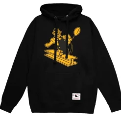 Apparel Mitchell & Ness Hoodies & Sweatshirts-Basic Logo 1 Hoodie Pittsburgh Steelers