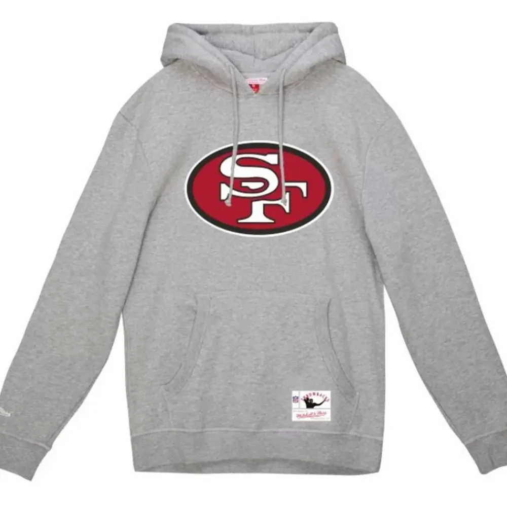 Apparel Mitchell & Ness Hoodies & Sweatshirts-Basic Logo 1 Hoodie San Francisco 49Ers