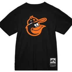 Apparel Mitchell & Ness T-Shirts & Tops-Basic Logo 3 Tee Baltimore Orioles