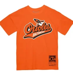 Apparel Mitchell & Ness T-Shirts & Tops-Basic Logo 4 Tee Baltimore Orioles