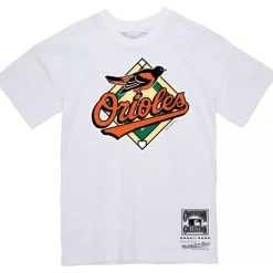 Apparel Mitchell & Ness T-Shirts & Tops-Basic Logo 5 Tee Baltimore Orioles