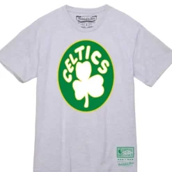 Apparel Mitchell & Ness T-Shirts & Tops-Basic Logo 1 Tee Boston Celtics