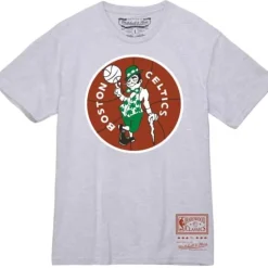 Apparel Mitchell & Ness T-Shirts & Tops-Basic Logo 2 Tee Boston Celtics