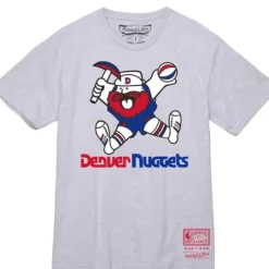 Apparel Mitchell & Ness T-Shirts & Tops-Basic Logo 2 Tee Denver Nuggets