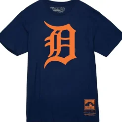 Apparel Mitchell & Ness T-Shirts & Tops-Basic Logo 2 Tee Detroit Tigers