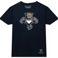 Apparel Mitchell & Ness T-Shirts & Tops-Basic Logo 3 Tee Florida Panthers