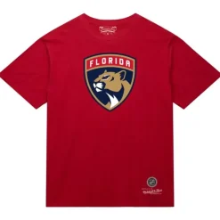 Apparel Mitchell & Ness T-Shirts & Tops-Basic Logo 2 Tee Florida Panthers