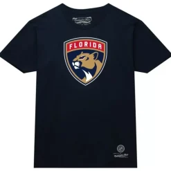 Apparel Mitchell & Ness T-Shirts & Tops-Basic Logo 2 Tee Florida Panthers