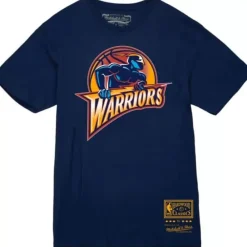 Apparel Mitchell & Ness T-Shirts & Tops-Basic Logo 3 Tee Golden State Warriors