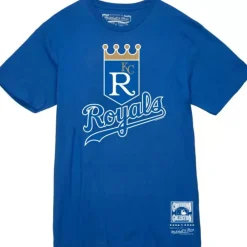 Apparel Mitchell & Ness T-Shirts & Tops-Basic Logo 3 Tee Kansas City Royals