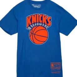 Apparel Mitchell & Ness T-Shirts & Tops-Basic Logo 2 Tee New York Knicks