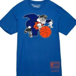 Apparel Mitchell & Ness T-Shirts & Tops-Basic Logo 1 Tee New York Knicks