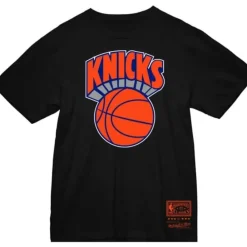Apparel Mitchell & Ness T-Shirts & Tops-Basic Logo 2 Tee New York Knicks