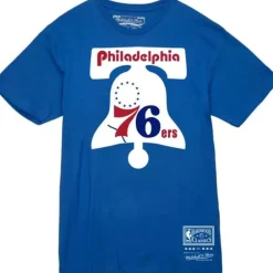 Apparel Mitchell & Ness T-Shirts & Tops-Basic Logo 1 Tee Philadelphia 76Ers