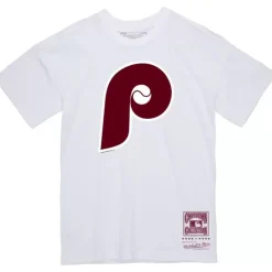 Apparel Mitchell & Ness T-Shirts & Tops-Basic Logo 1 Tee Philadelphia Phillies