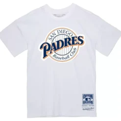 Apparel Mitchell & Ness T-Shirts & Tops-Basic Logo 3 Tee San Diego Padres