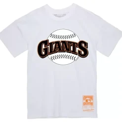 Apparel Mitchell & Ness T-Shirts & Tops-Basic Logo 3 Tee San Francisco Giants