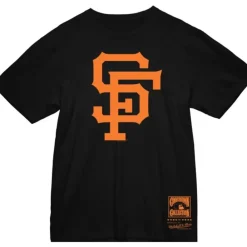 Apparel Mitchell & Ness T-Shirts & Tops-Basic Logo 2 Tee San Francisco Giants