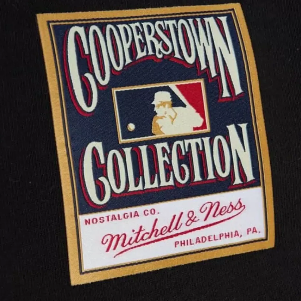 Apparel Mitchell & Ness T-Shirts & Tops-Batter Up Ls Tee Brooklyn Dodgers Jackie Robinson