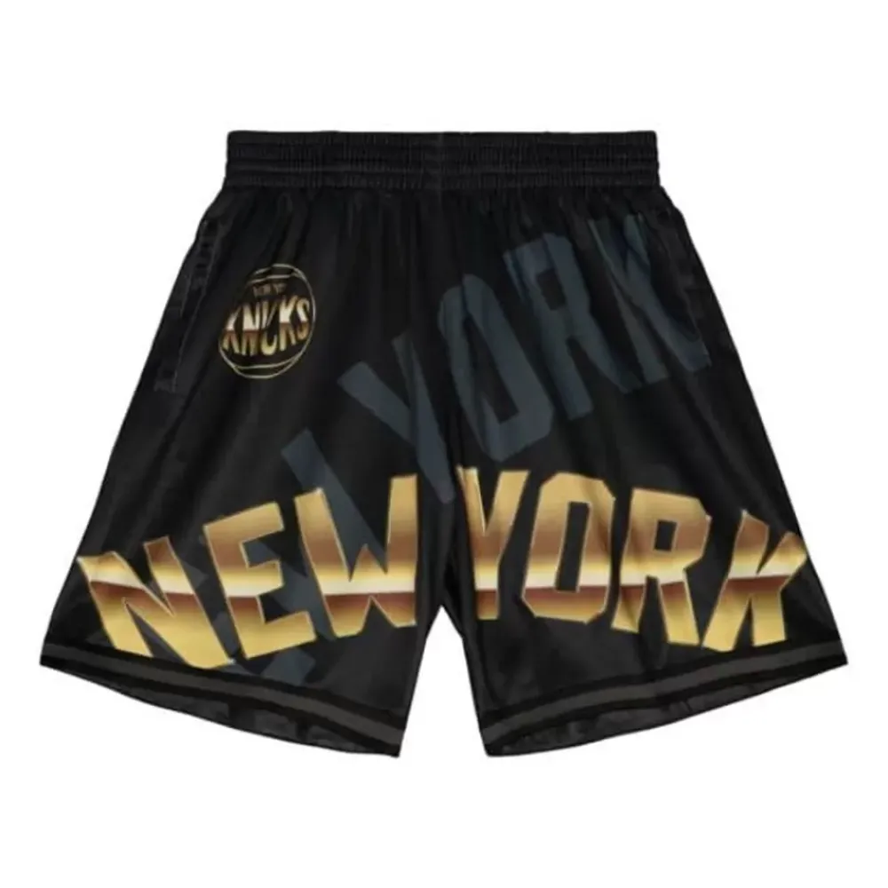 Apparel Mitchell & Ness Shorts-Big Face 4.0 Fashion Shorts New York Knicks