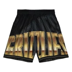 Apparel Mitchell & Ness Shorts-Big Face 4.0 Fashion Shorts Vancouver Grizzlies