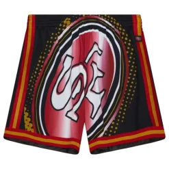 Apparel Mitchell & Ness Shorts-Big Face 7.0 Fashion Shorts San Francisco 49Ers