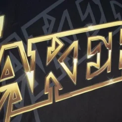 Apparel Mitchell & Ness T-Shirts & Tops-Big Face 4.0 Fashion Tank Los Angeles Lakers