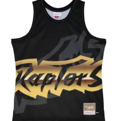 Apparel Mitchell & Ness T-Shirts & Tops-Big Face 4.0 Fashion Tank Toronto Raptors