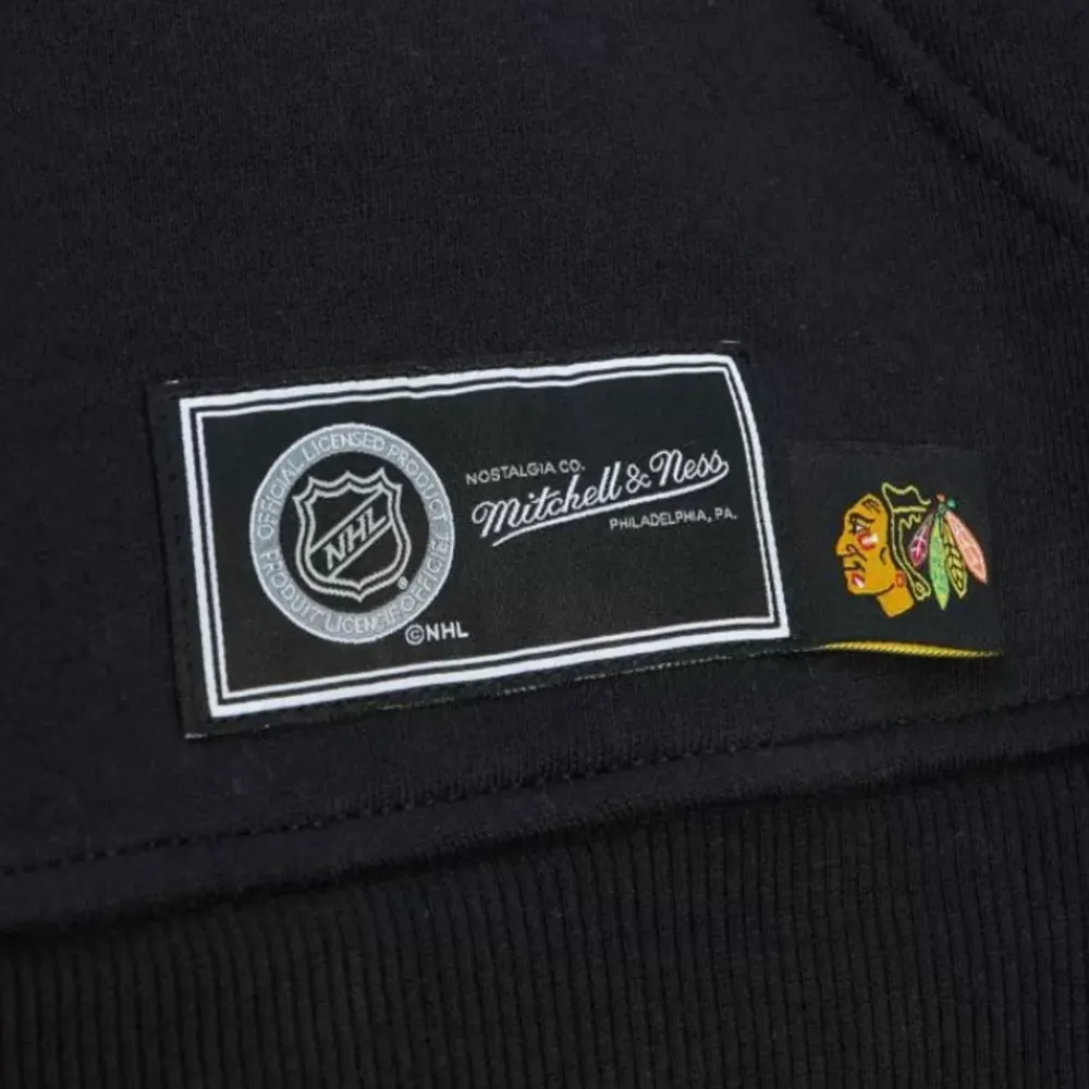 Apparel Mitchell & Ness Hoodies & Sweatshirts-Big Face 7.0 Hoodie Chicago Blackhawks