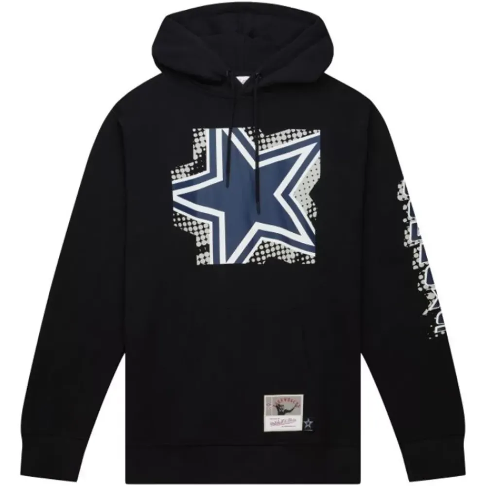 Apparel Mitchell & Ness Hoodies & Sweatshirts-Big Face 7.0 Hoodie Dallas Cowboys