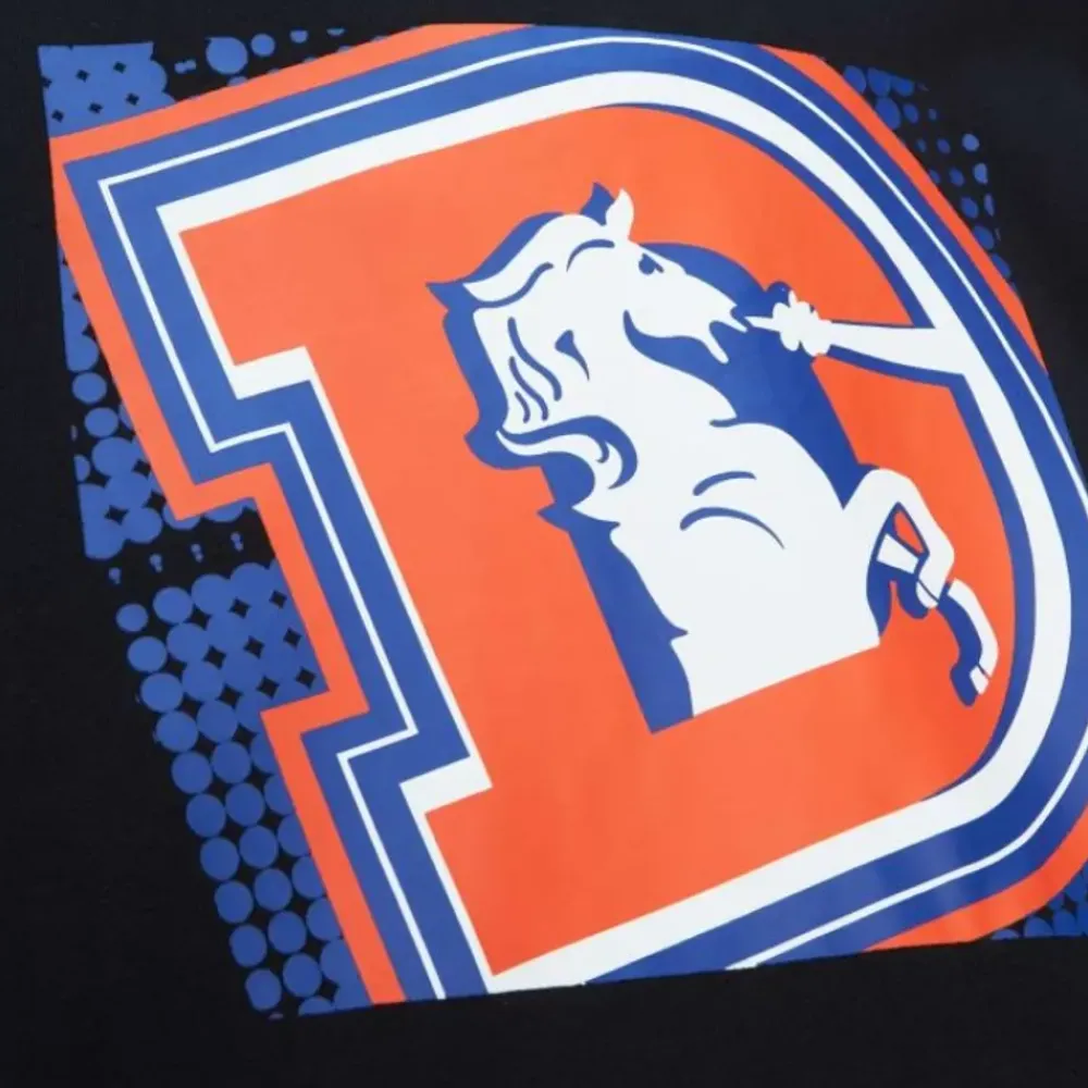Apparel Mitchell & Ness Hoodies & Sweatshirts-Big Face 7.0 Hoodie Denver Broncos