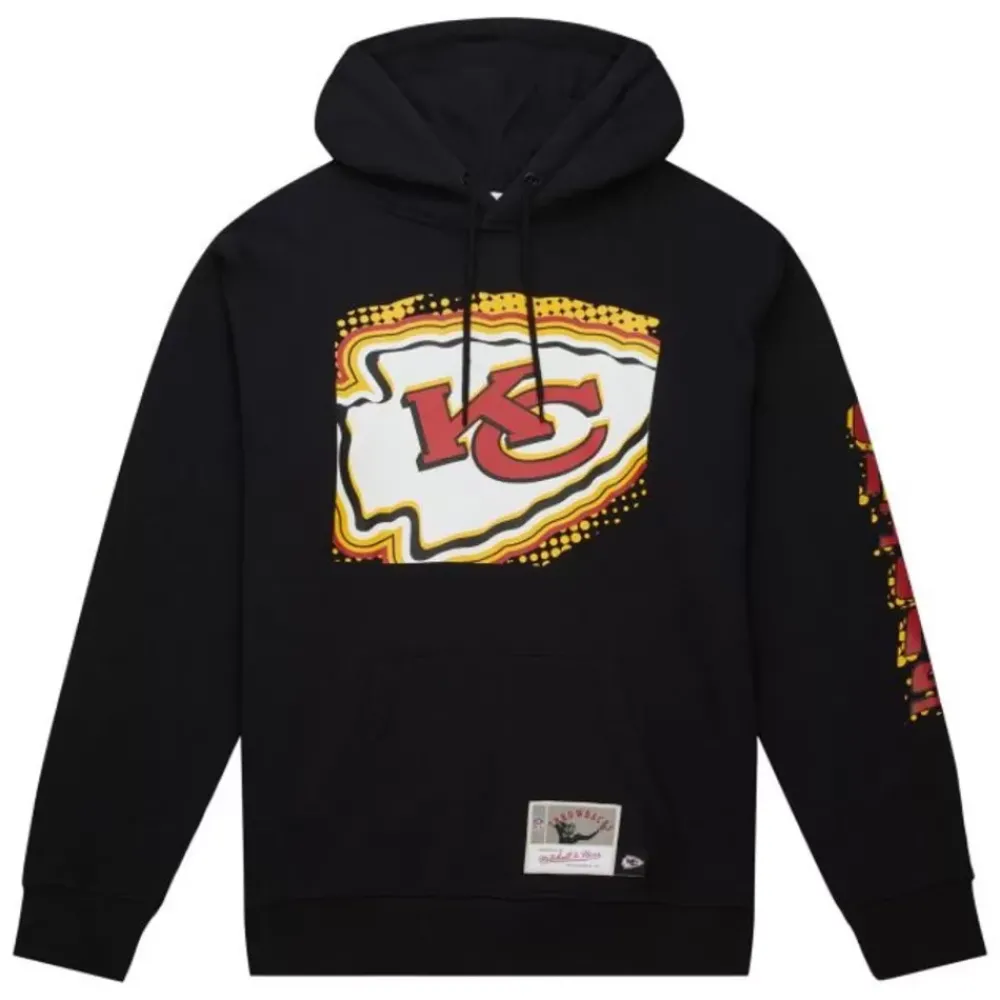 Apparel Mitchell & Ness Hoodies & Sweatshirts-Big Face 7.0 Hoodie Kansas City Chiefs