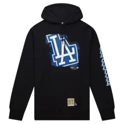 Apparel Mitchell & Ness Hoodies & Sweatshirts-Big Face 7.0 Hoodie Los Angeles Dodgers