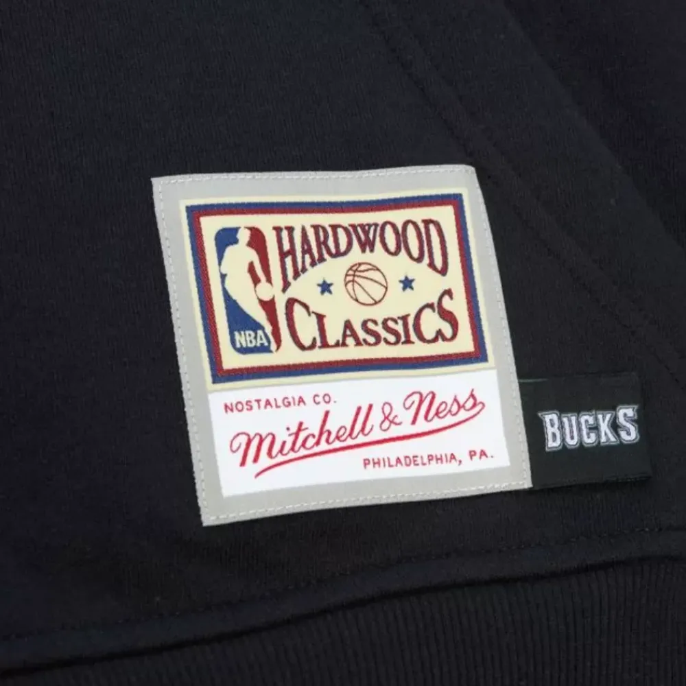 Apparel Mitchell & Ness Hoodies & Sweatshirts-Big Face 7.0 Hoodie Milwaukee Bucks
