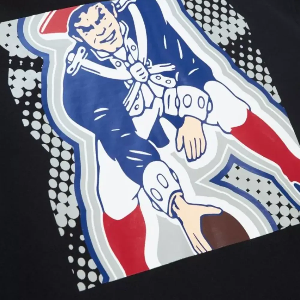 Apparel Mitchell & Ness Hoodies & Sweatshirts-Big Face 7.0 Hoodie New England Patriots