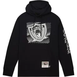 Apparel Mitchell & Ness Hoodies & Sweatshirts-Big Face 7.0 Hoodie Oakland Raiders