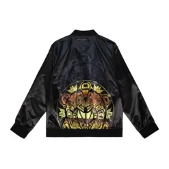 Apparel Mitchell & Ness Jackets & Outerwear-Big Face 4.0 Satin Jacket Vancouver Grizzlies