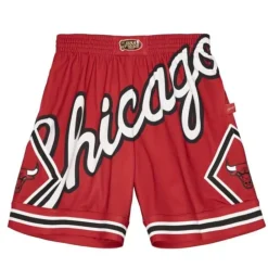 Apparel Mitchell & Ness Shorts-Big Face 2.0 Shorts Chicago Bulls