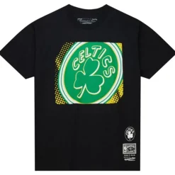 Apparel Mitchell & Ness T-Shirts & Tops-Big Face 7.0 Ss Tee Boston Celtics