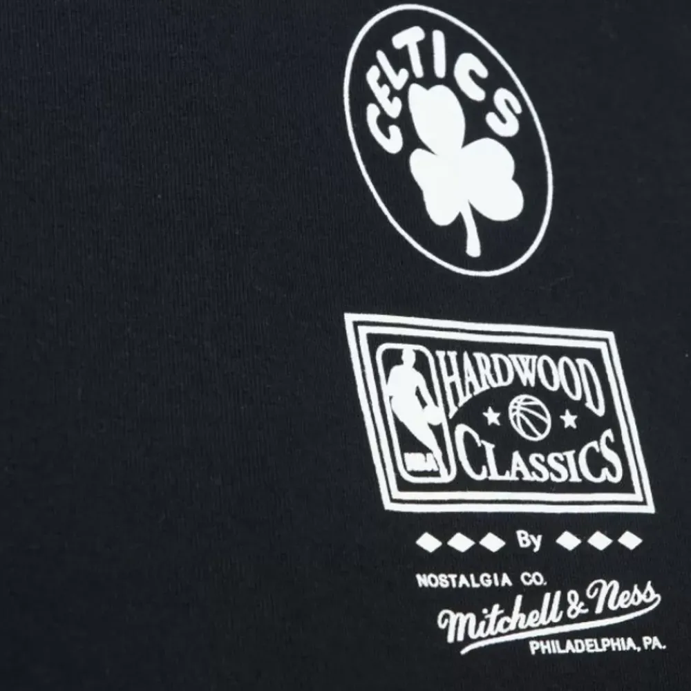 Apparel Mitchell & Ness T-Shirts & Tops-Big Face 7.0 Ss Tee Boston Celtics