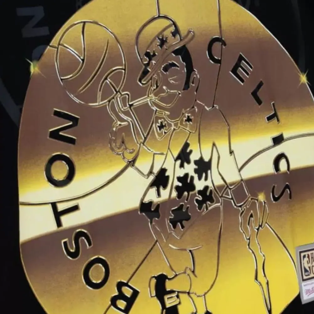 Apparel Mitchell & Ness T-Shirts & Tops-Big Face 4.0 Ss Tee Boston Celtics