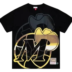Apparel Mitchell & Ness T-Shirts & Tops-Big Face 4.0 Ss Tee Dallas Mavericks