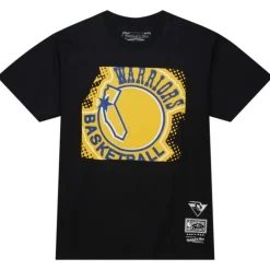 Apparel Mitchell & Ness T-Shirts & Tops-Big Face 7.0 Ss Tee Golden State Warriors