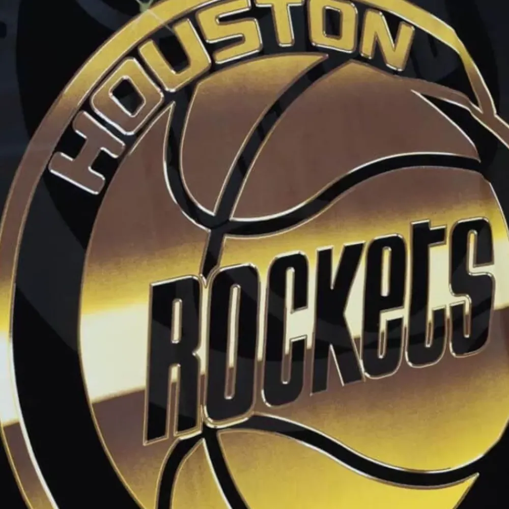 Apparel Mitchell & Ness T-Shirts & Tops-Big Face 4.0 Ss Tee Houston Rockets