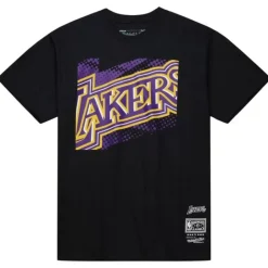 Apparel Mitchell & Ness T-Shirts & Tops-Big Face 7.0 Ss Tee Los Angeles Lakers