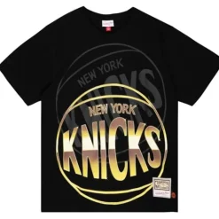 Apparel Mitchell & Ness T-Shirts & Tops-Big Face 4.0 Ss Tee New York Knicks
