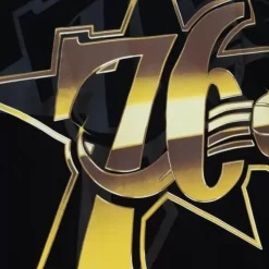 Apparel Mitchell & Ness T-Shirts & Tops-Big Face 4.0 Ss Tee Philadelphia 76Ers