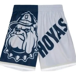 Apparel Mitchell & Ness Shorts-Big Face Fashion Shorts 5.0 Georgetown University