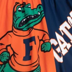 Apparel Mitchell & Ness Shorts-Big Face Fashion Shorts 5.0 University Of Florida
